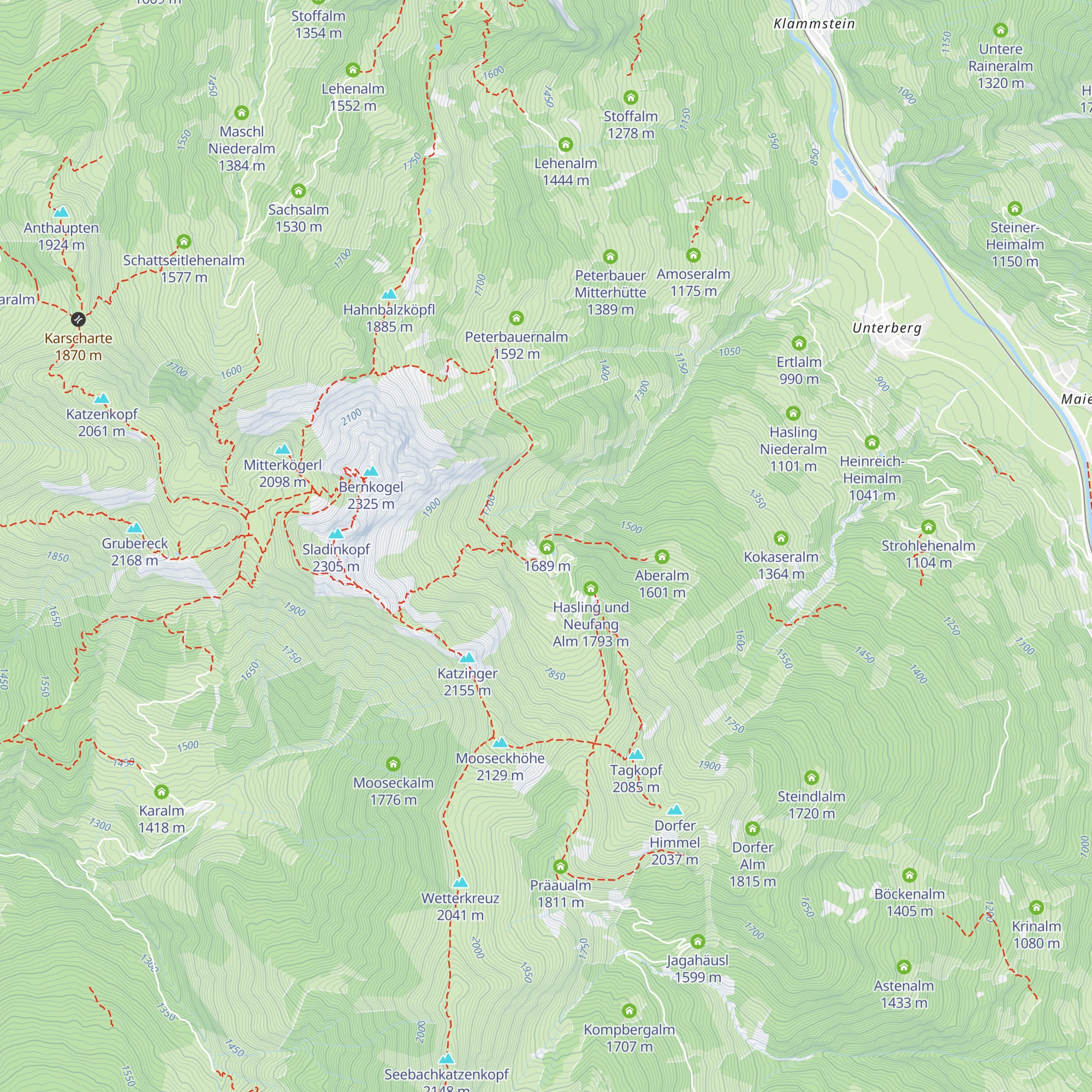 Heinreich-Hochalm map