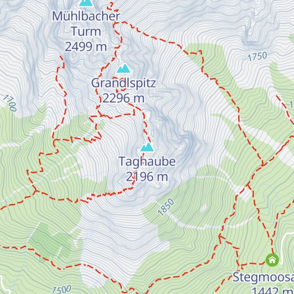 Map of Taghaube
