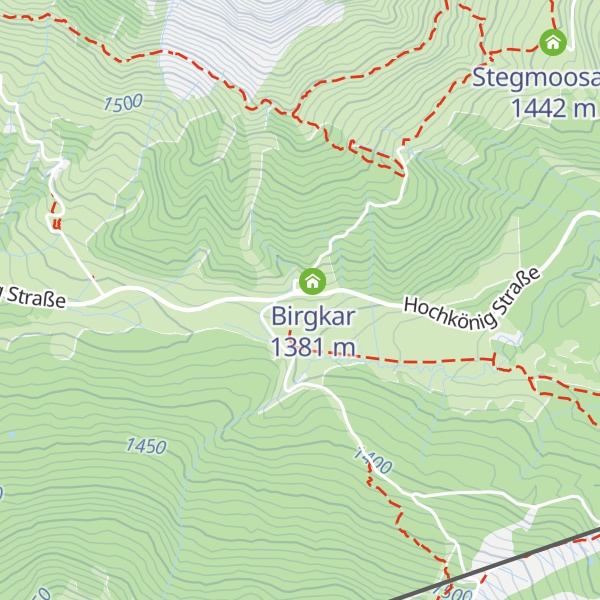 Map of Mittereggalm