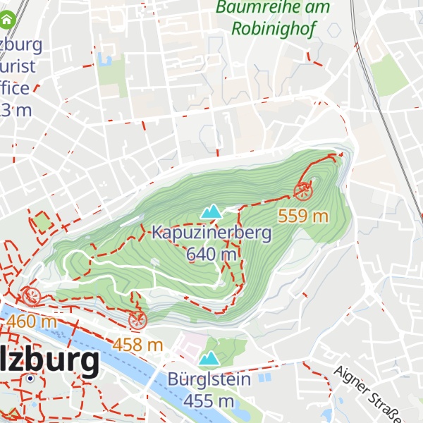 Map of Kapuzinerberg