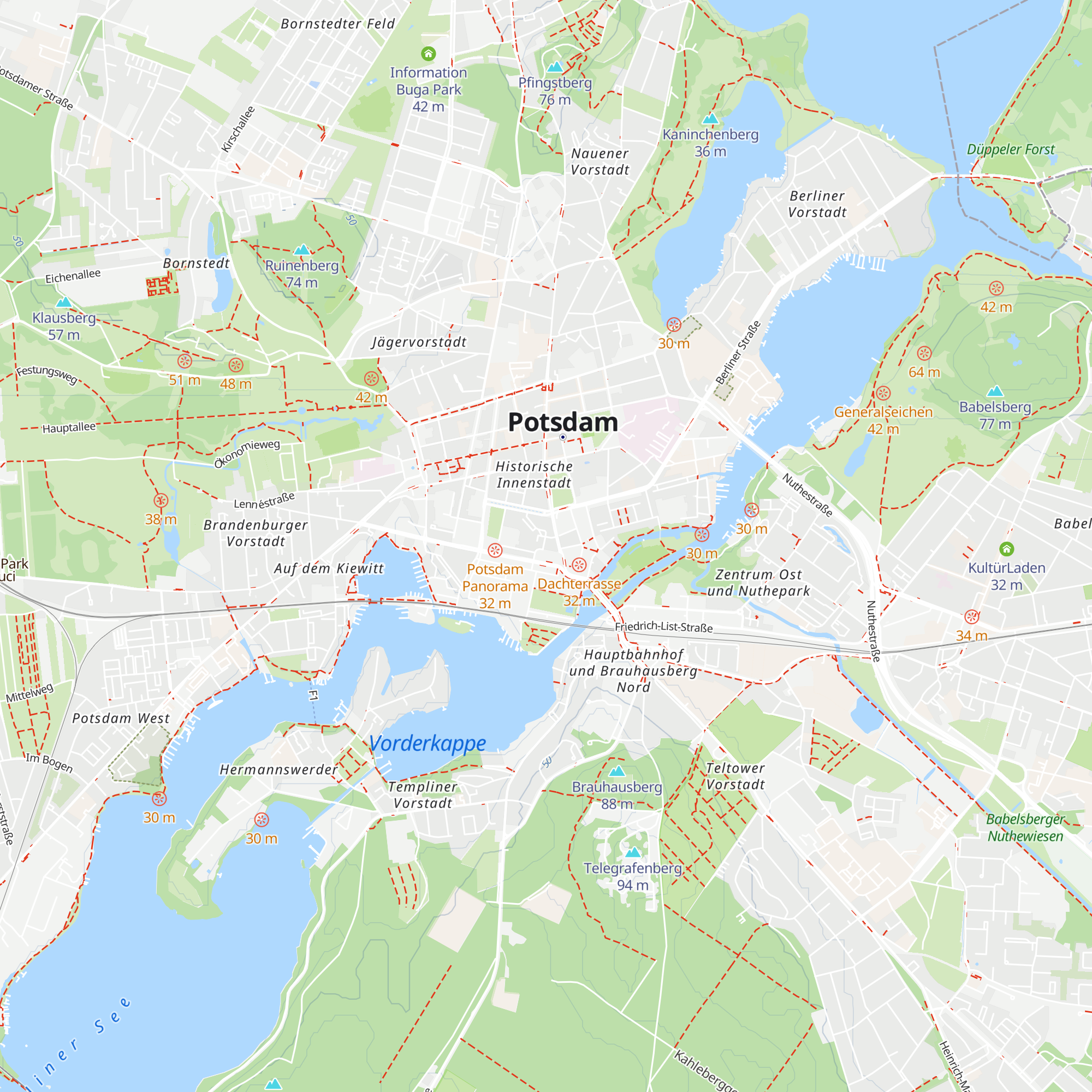 Leibnitz-Zentrum für Zeithistorische Forschung Potsdam (ZZF) map