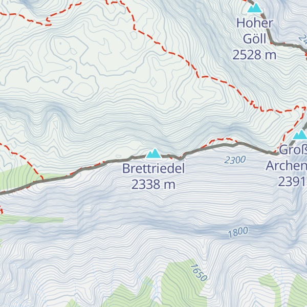 Map of Brettriedel