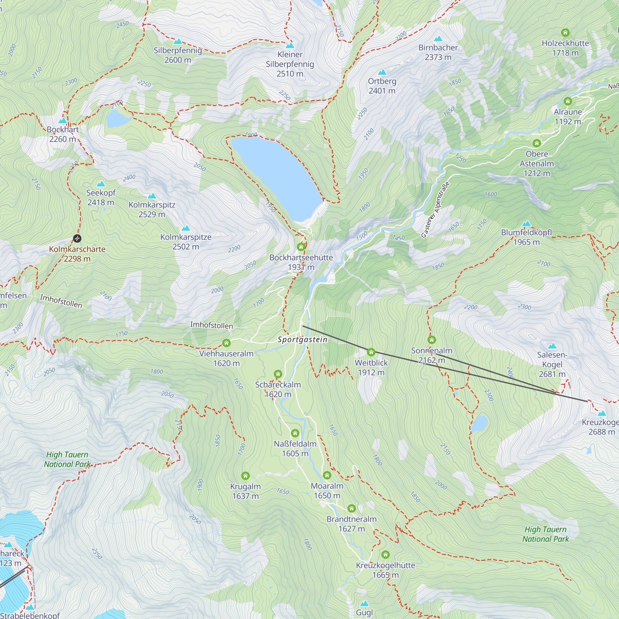 Schöneggalm map