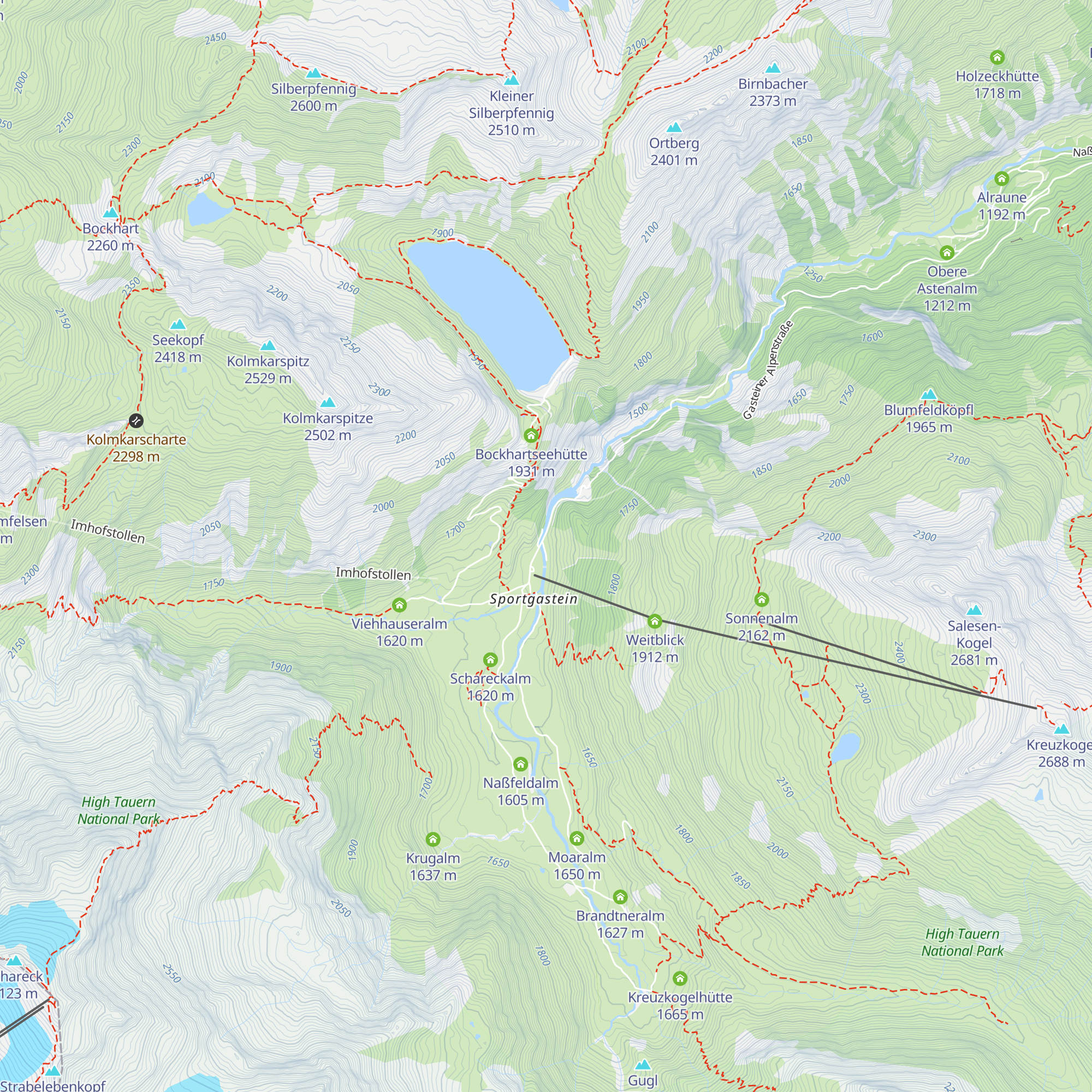 Schöneggalm map