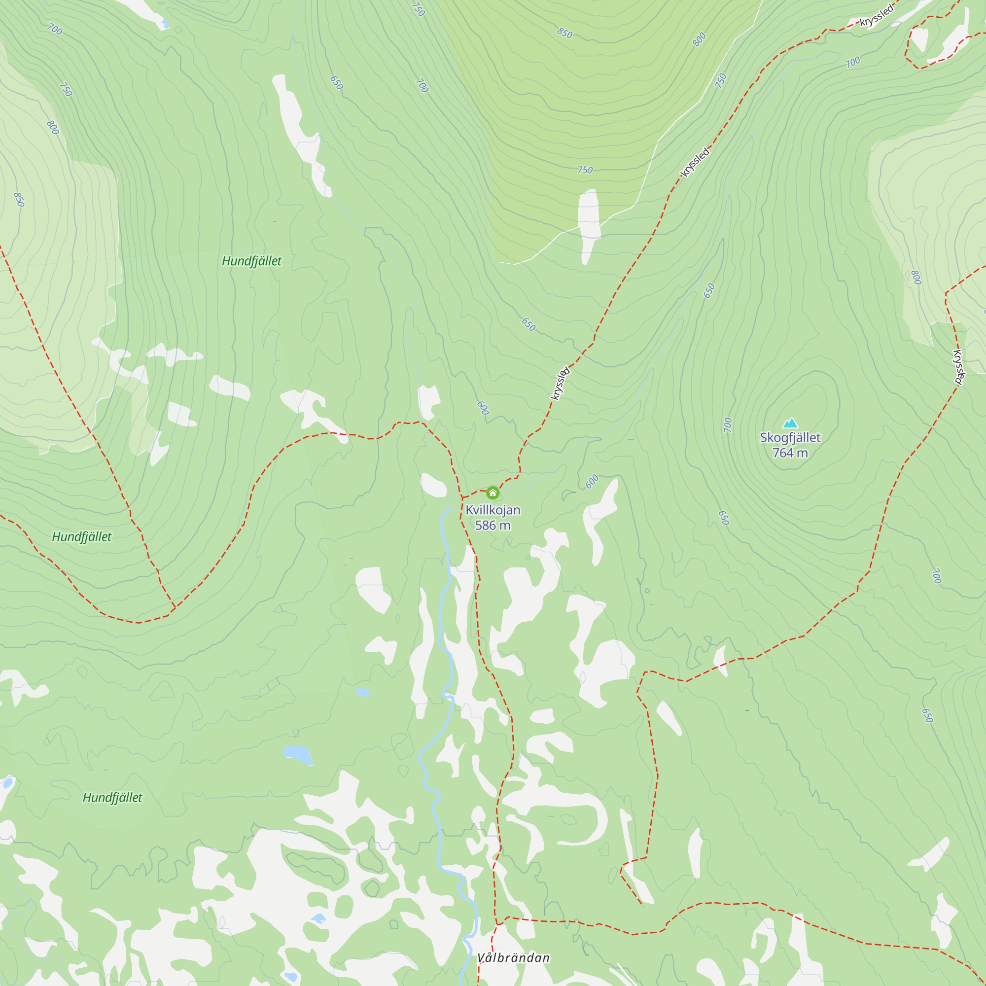 Kvillkojan map