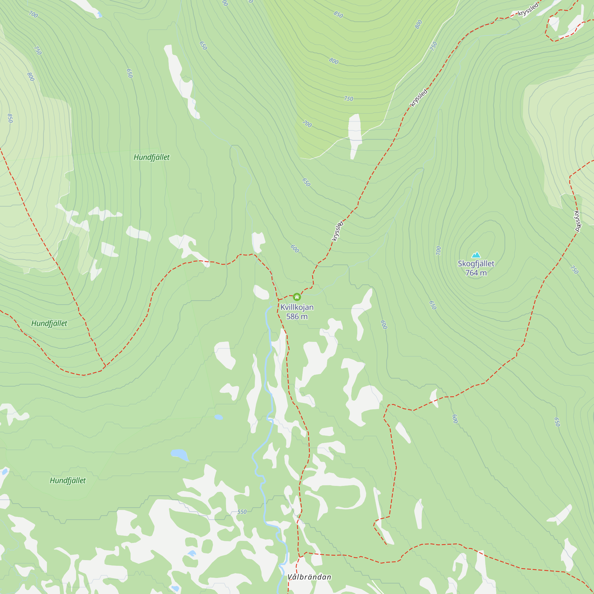 Kvillkojan map