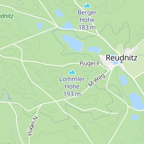 Map of Lommler Höhe