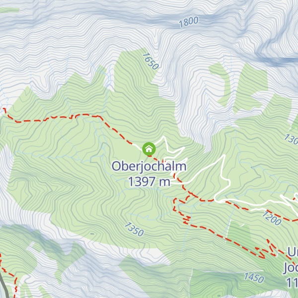 Map of Oberjochalm