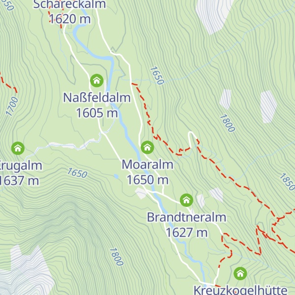 Map of Moaralm