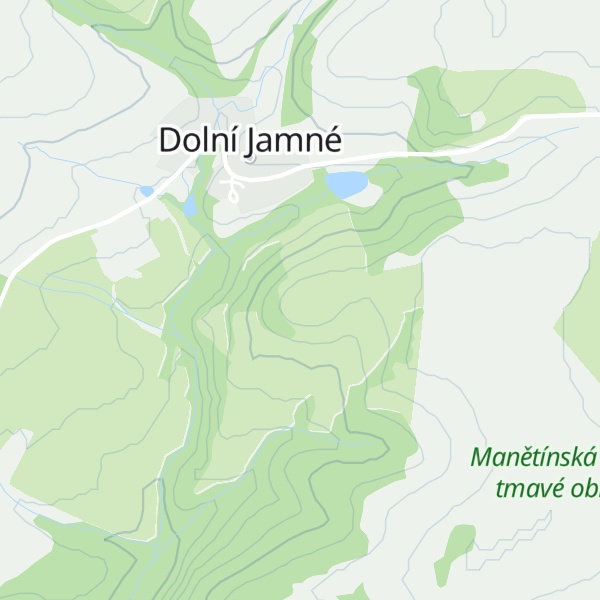 Map of Saskův kopec