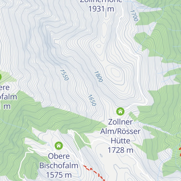 Map of Jagdhütte