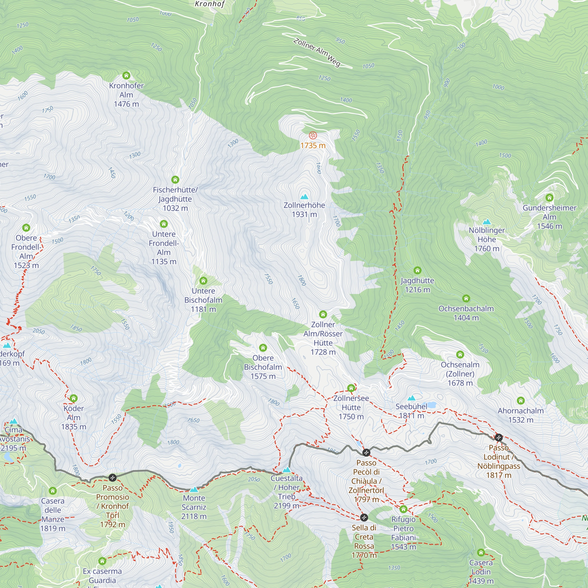 Jagdhütte map