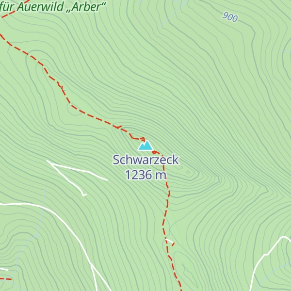 Map of Schwarzeck