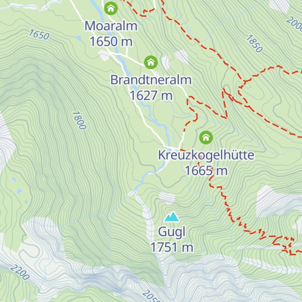 Map of Veitbaueralm