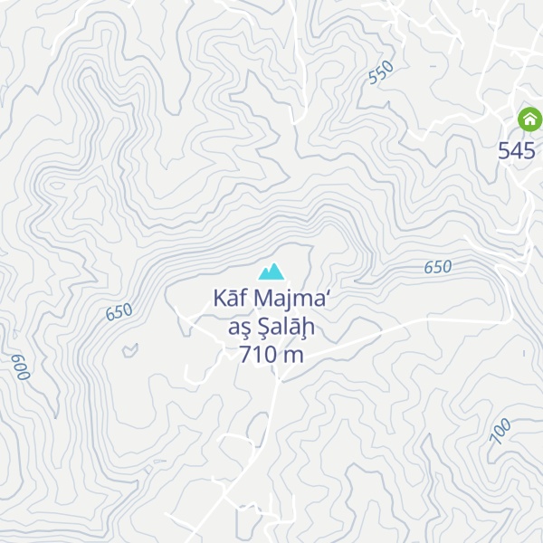 Map of Kāf Majma‘ aş Şalāḩ