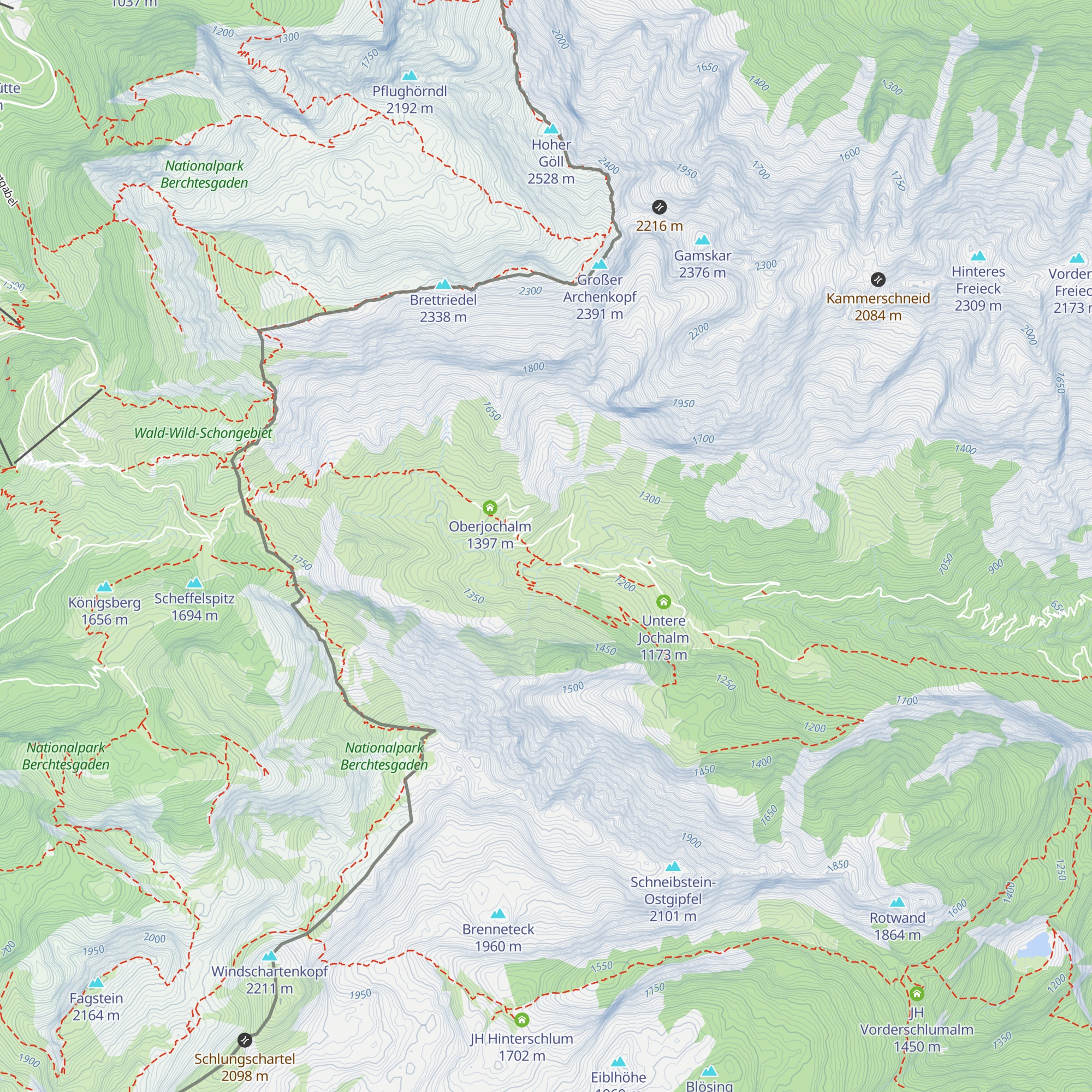 JH Jochalm map