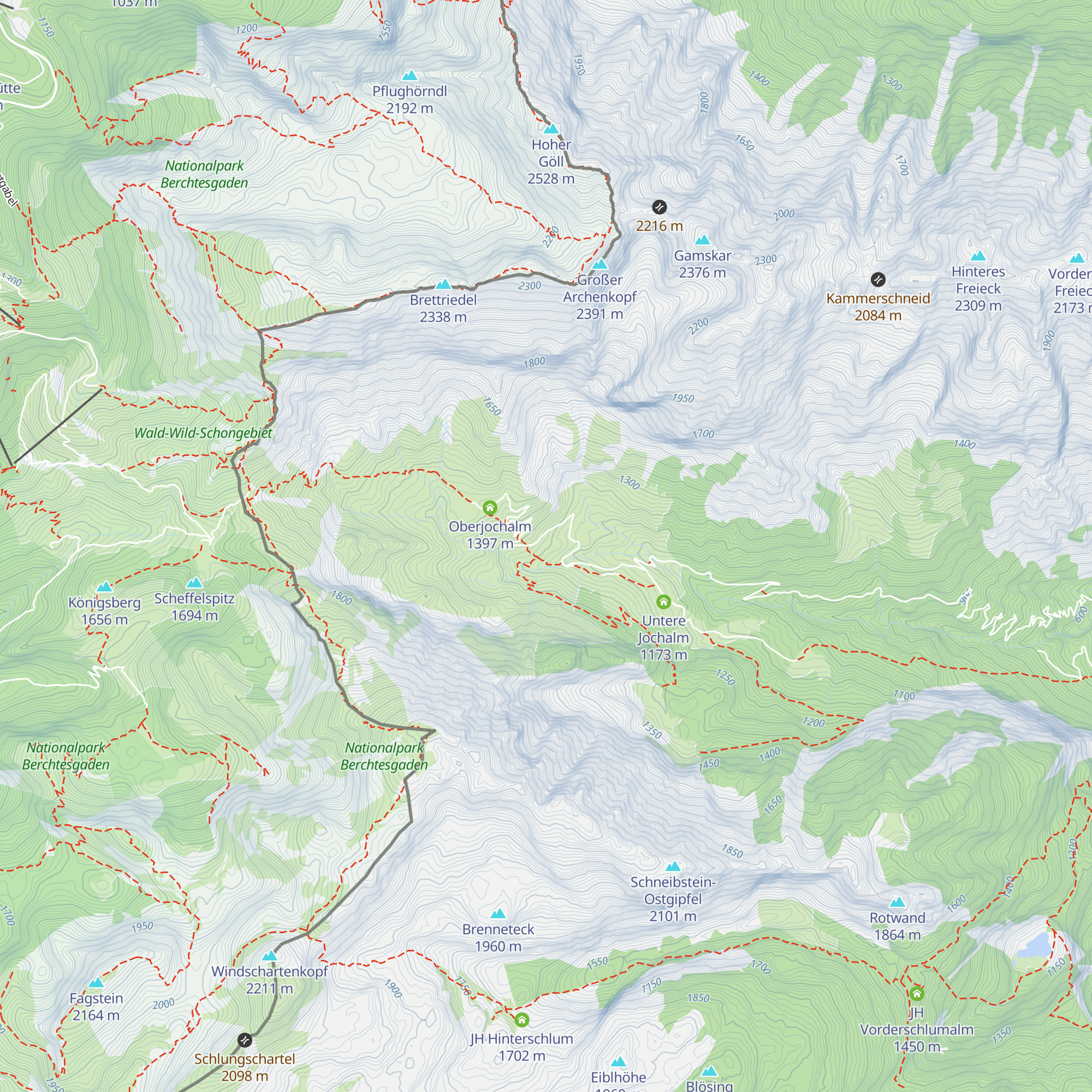 JH Jochalm map