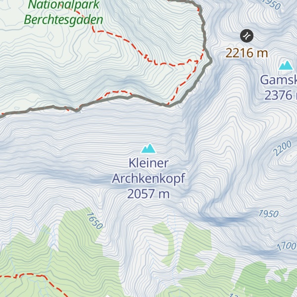 Map of Kleiner Archkenkopf
