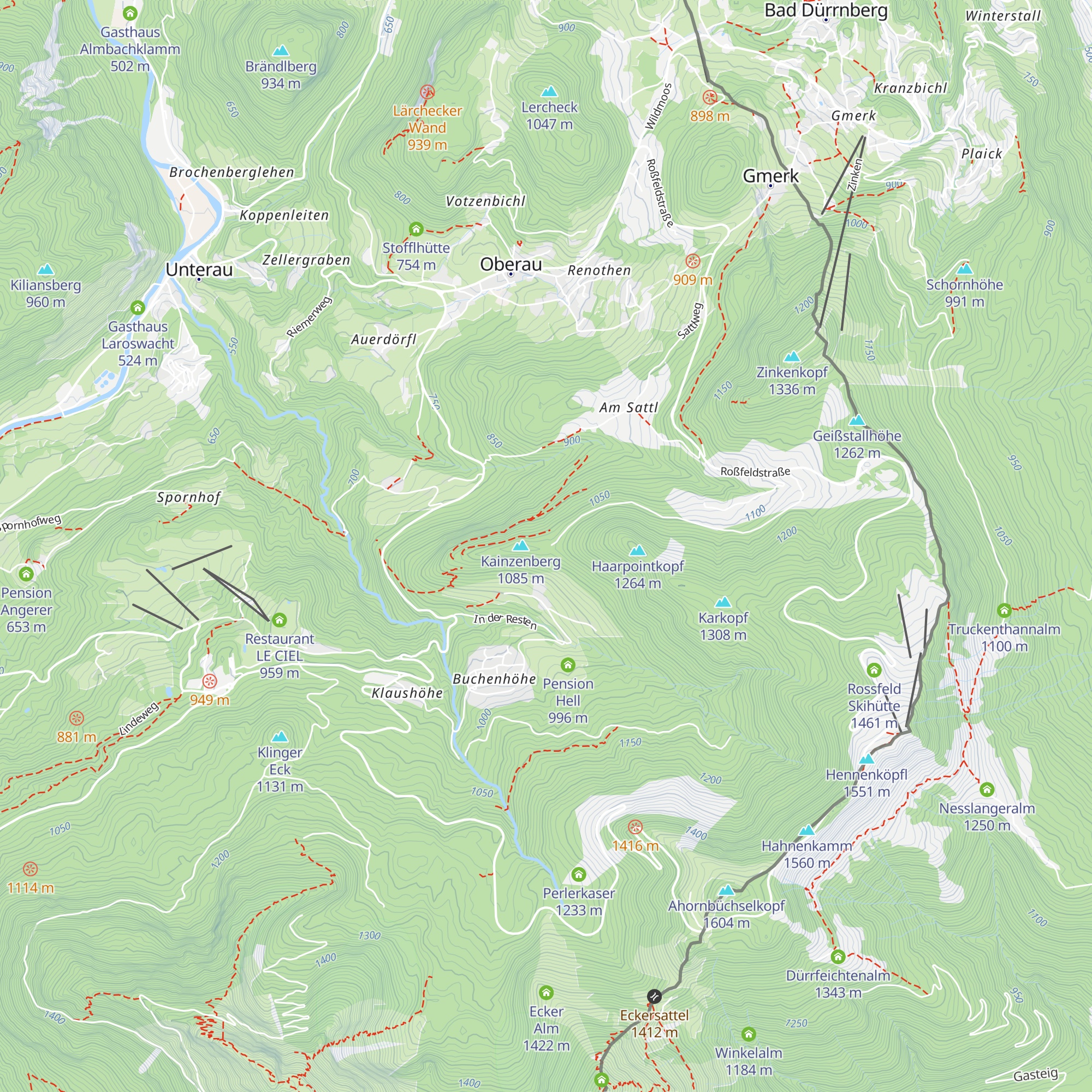 Resteck-Kapelle map