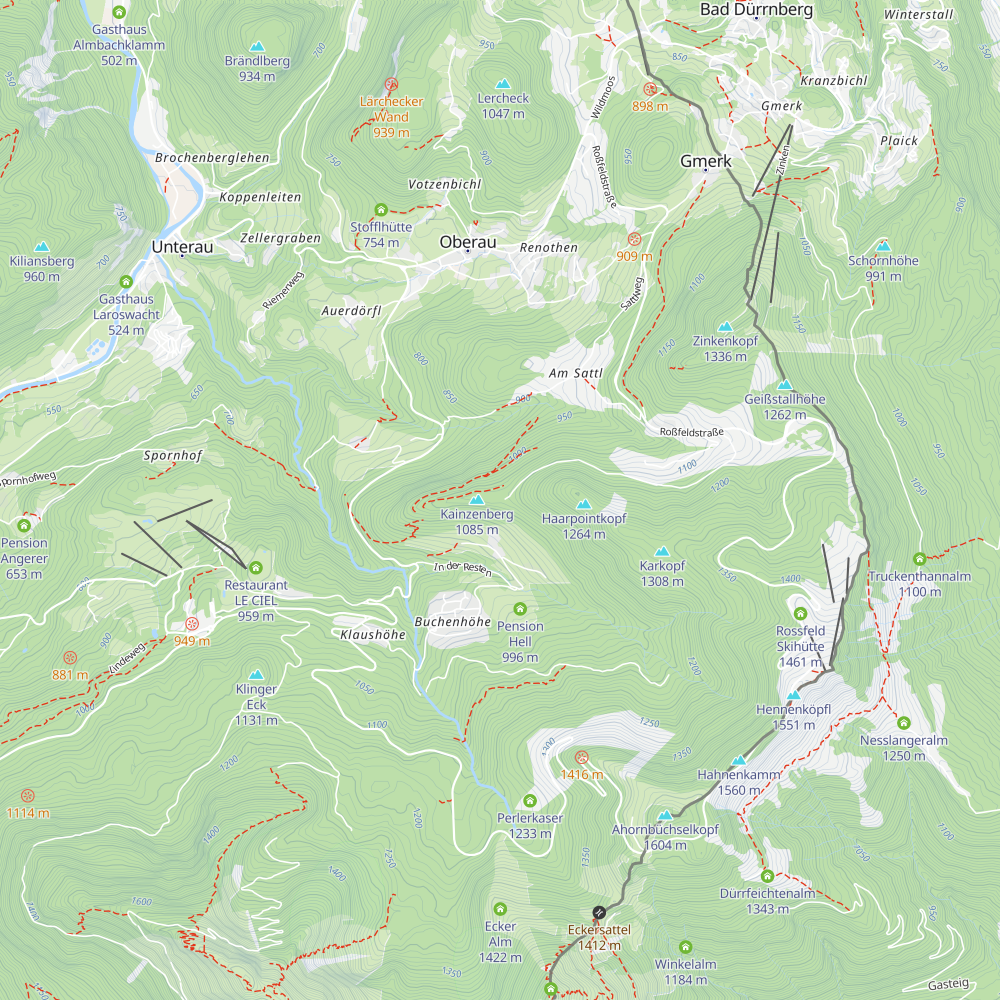 Resteck-Kapelle map