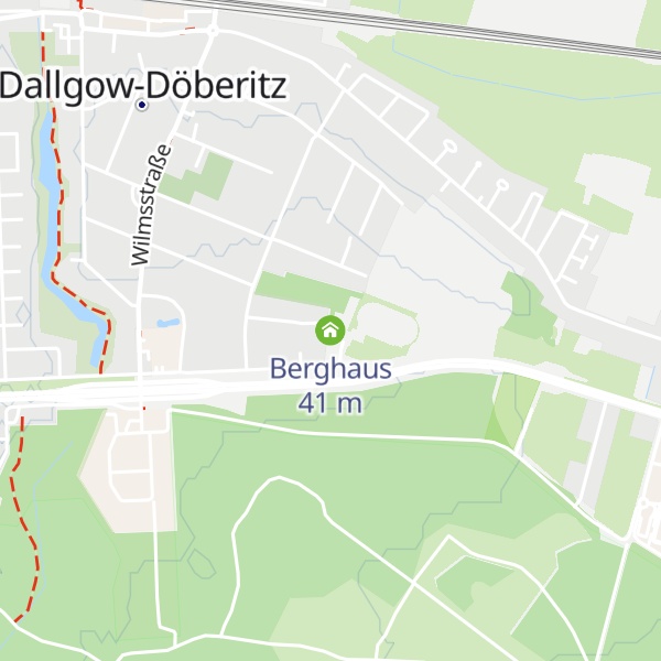 Map of Berghaus