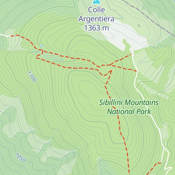 Map of Monte Moricone