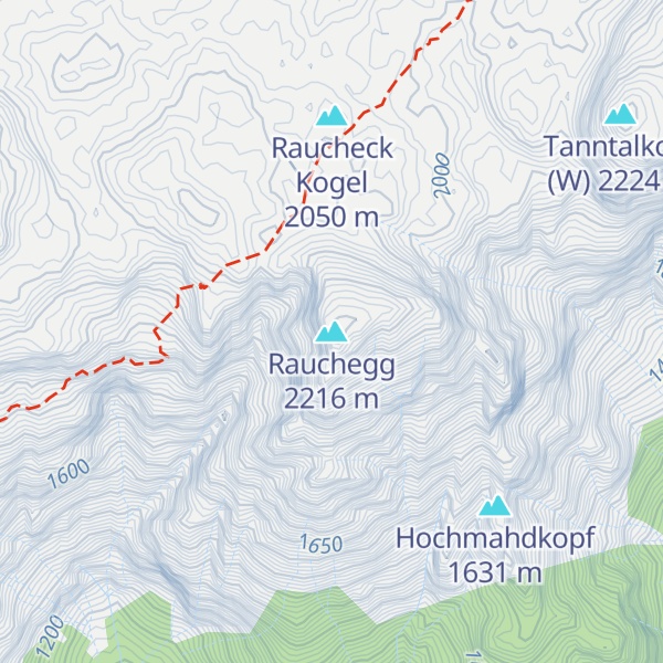 Map of Rauchegg