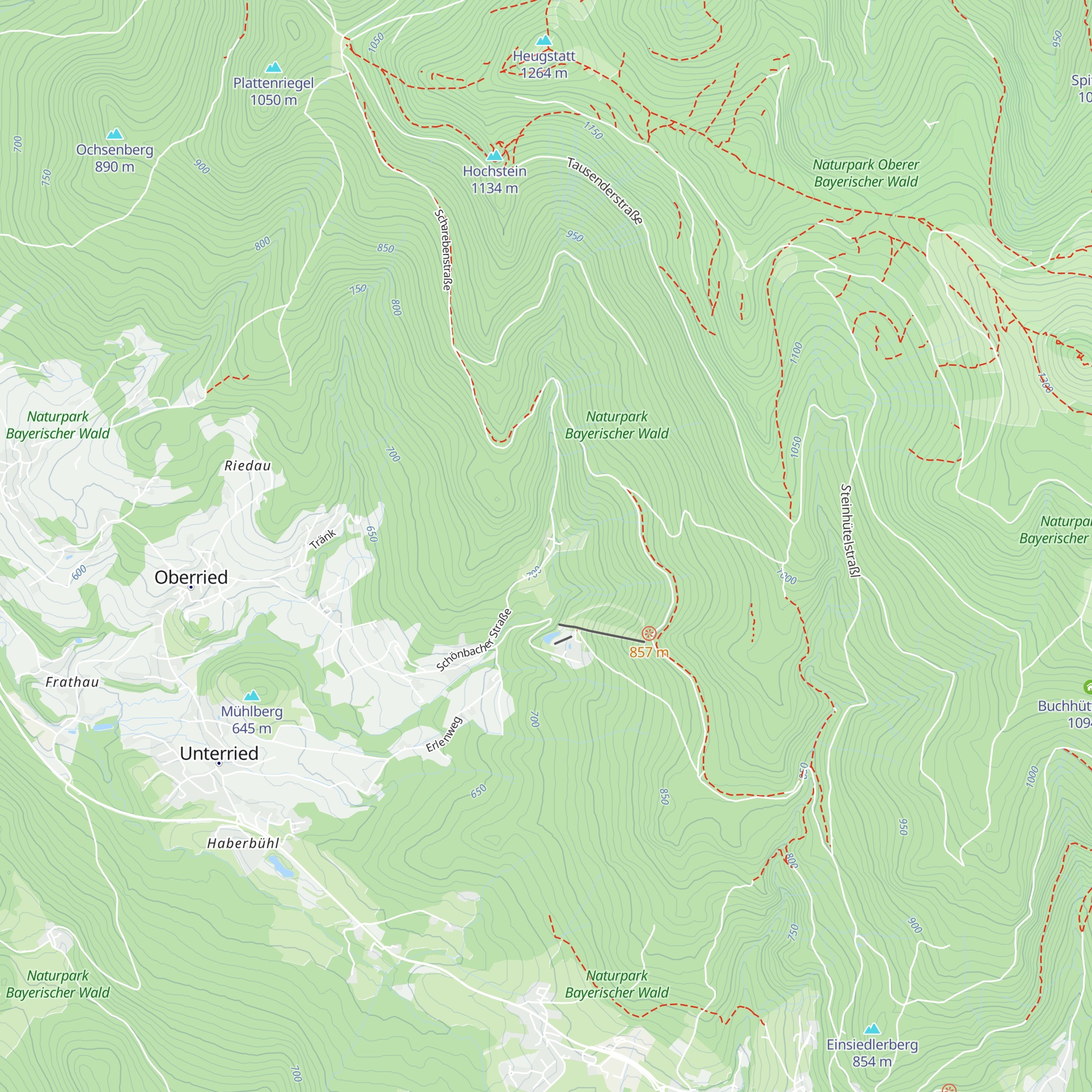 Ferienhaus Schönbacher Hütte map
