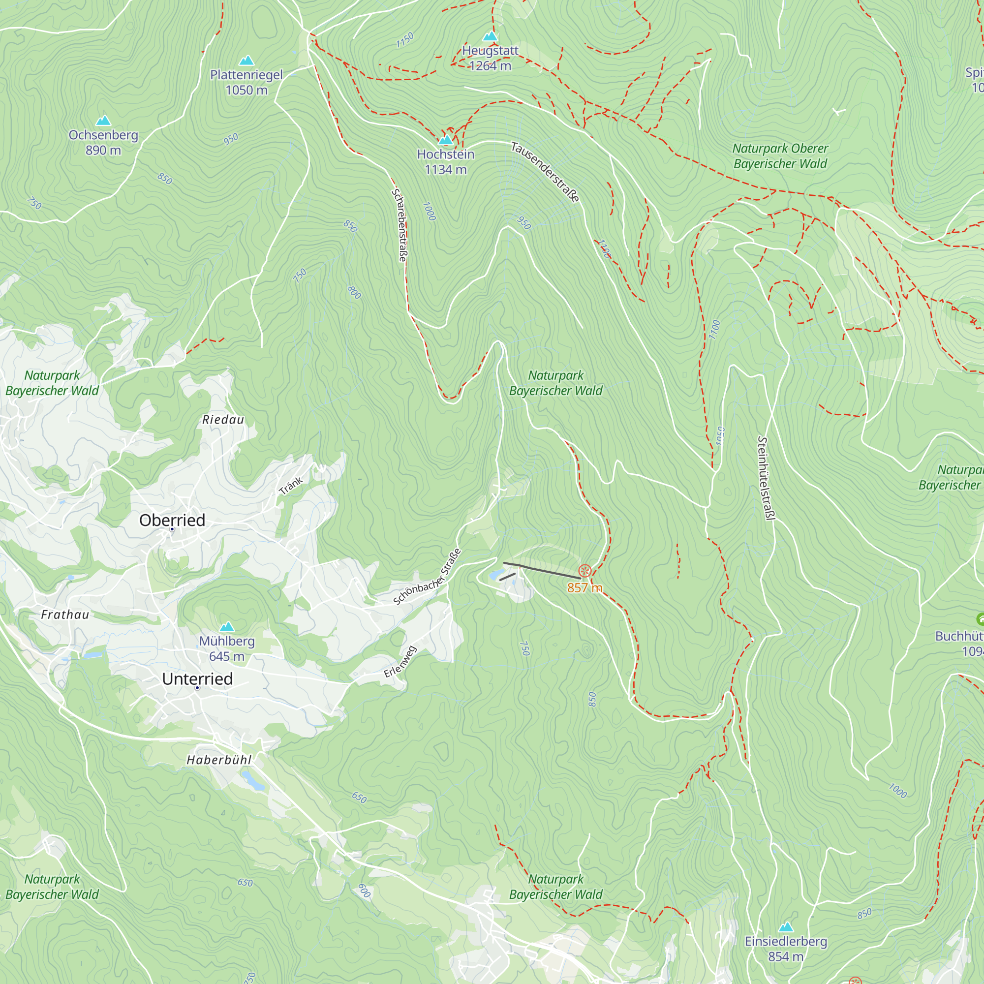 Ferienhaus Schönbacher Hütte map