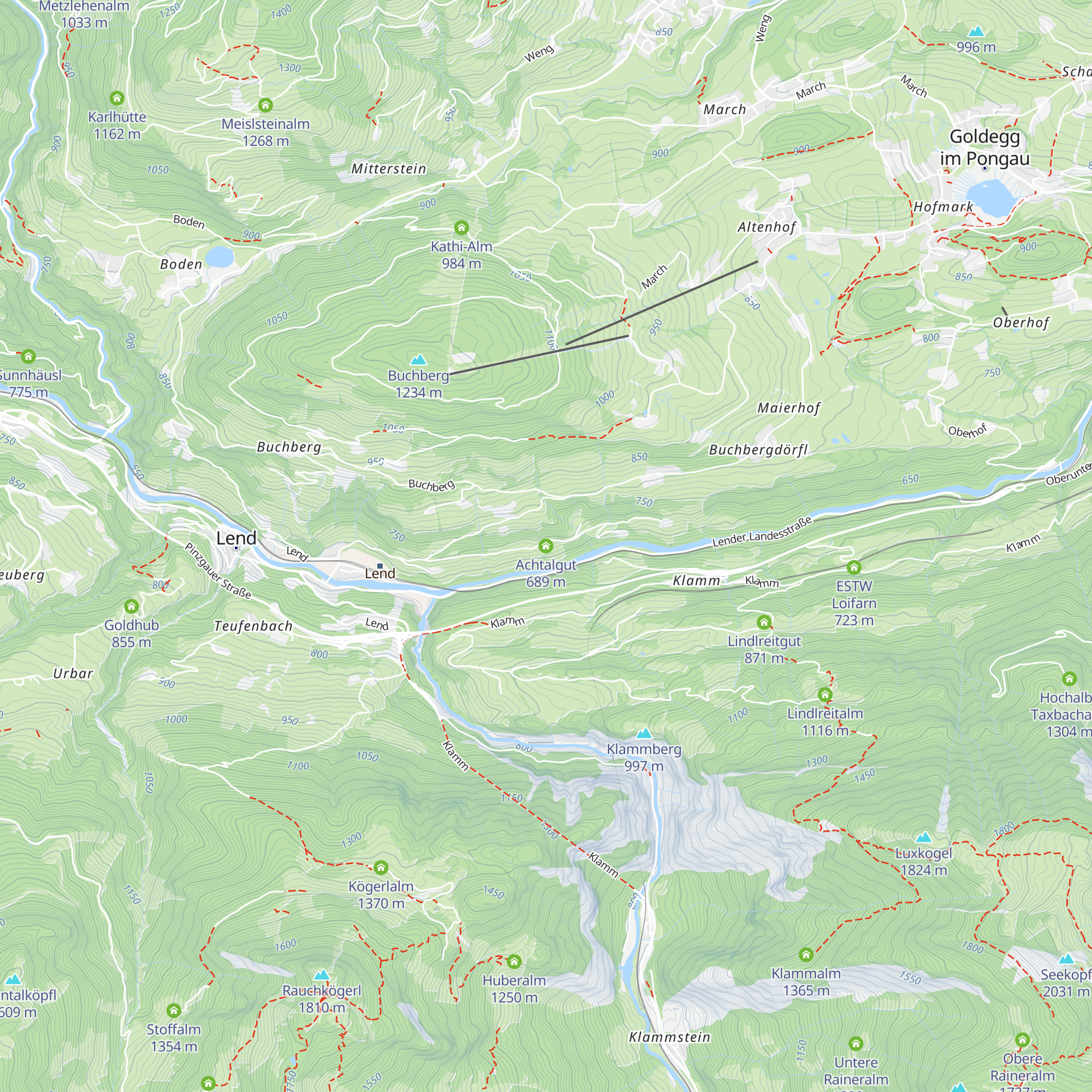 Achtalgut map