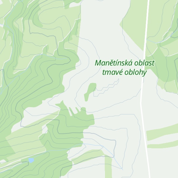 Map of Ovčí hora