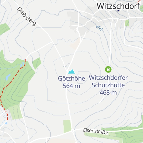 Map of Götzhöhe