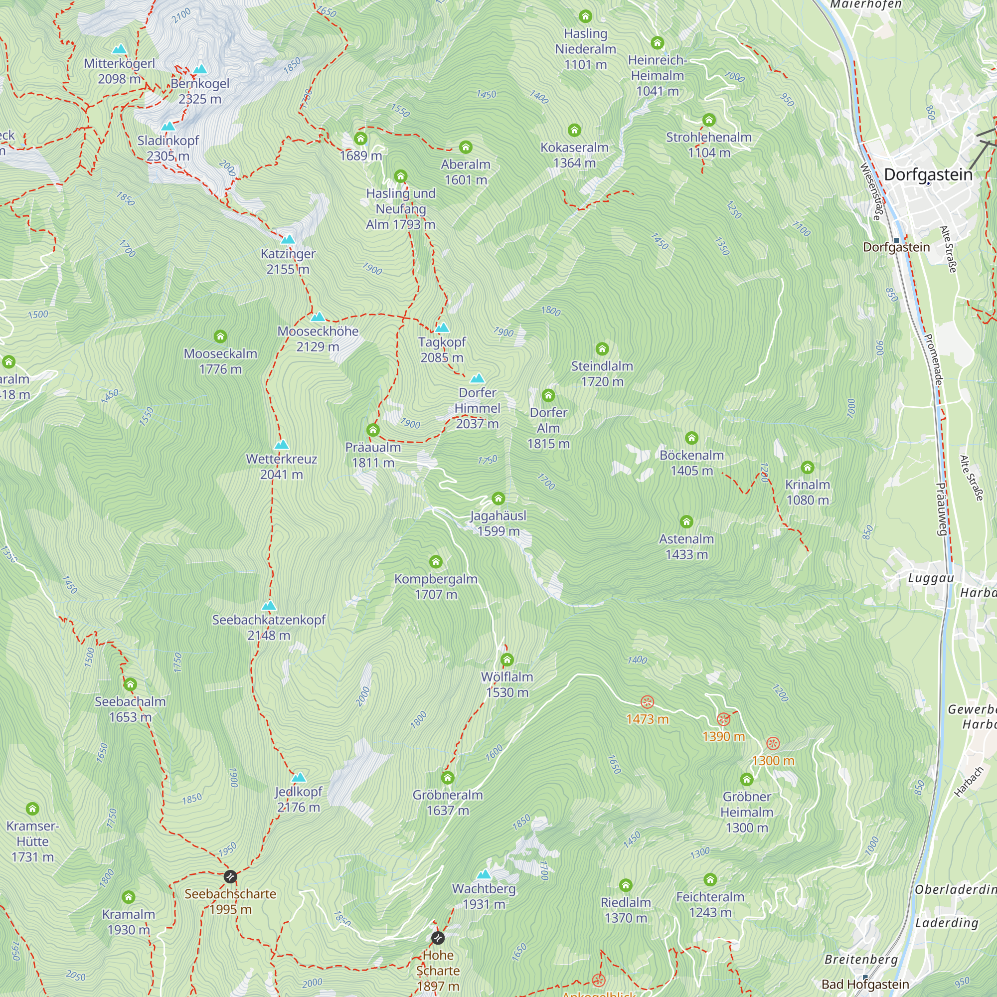 Jagahäusl map