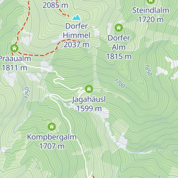 Map of Jagahäusl