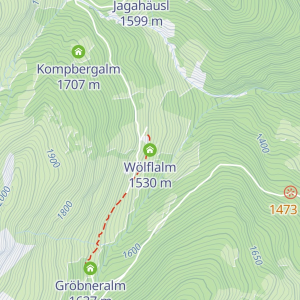 Map of Wölflalm