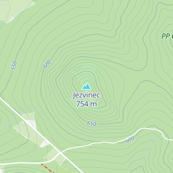 Map of Jezvinec