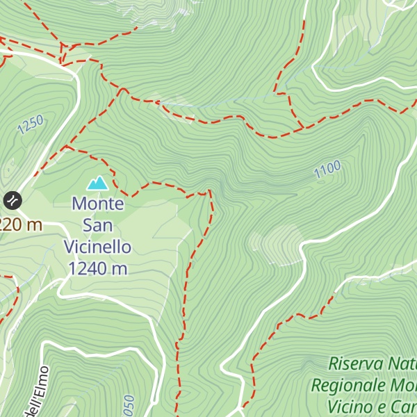 Map of Monte Faldobono