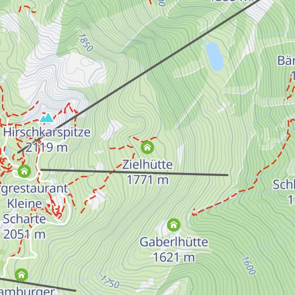 Map of Zielhütte
