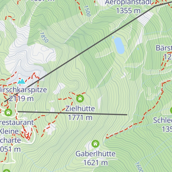 Map of Haitzingalm
