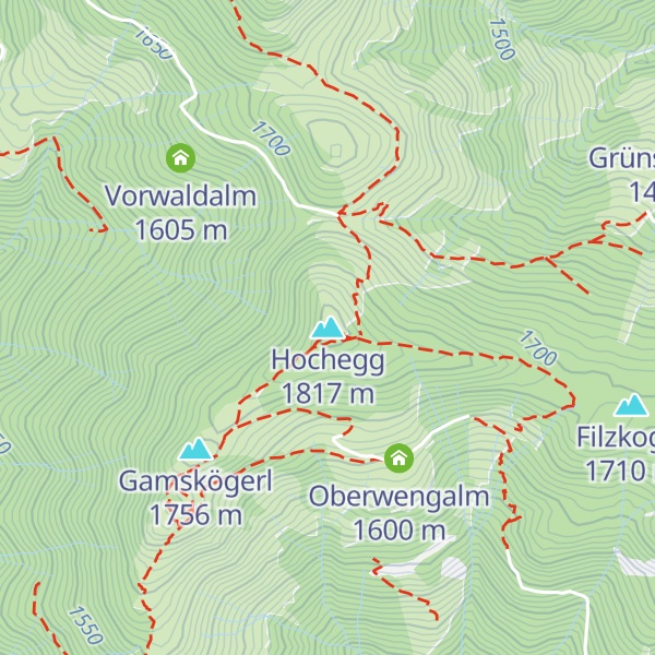 Map of Hochegg