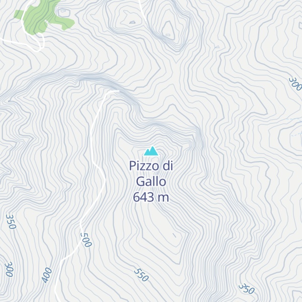 Map of Pizzo di Gallo