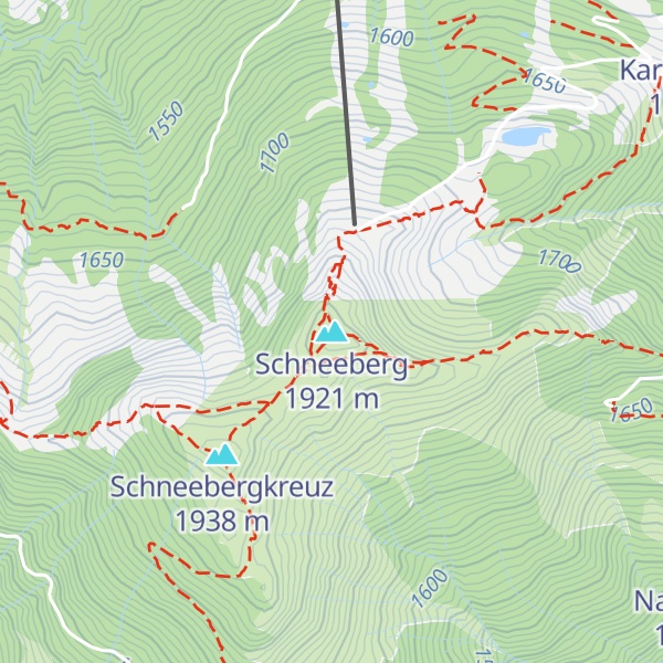 Map of Schneeberg