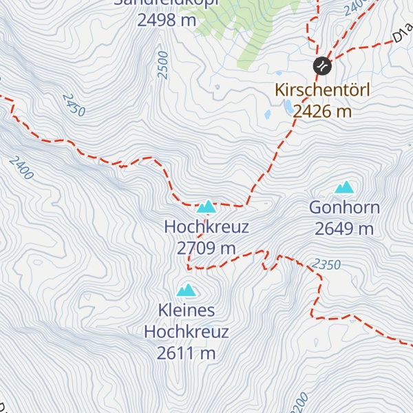 Map of Hochkreuz