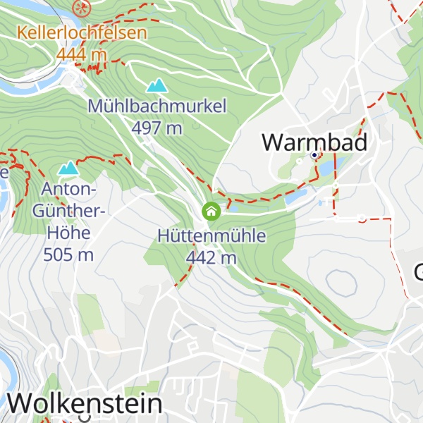 Map of Hüttenmühle