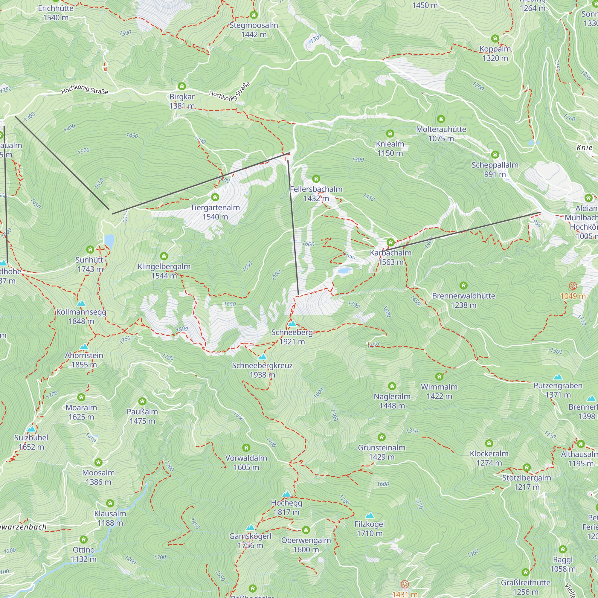 Container Shelter map