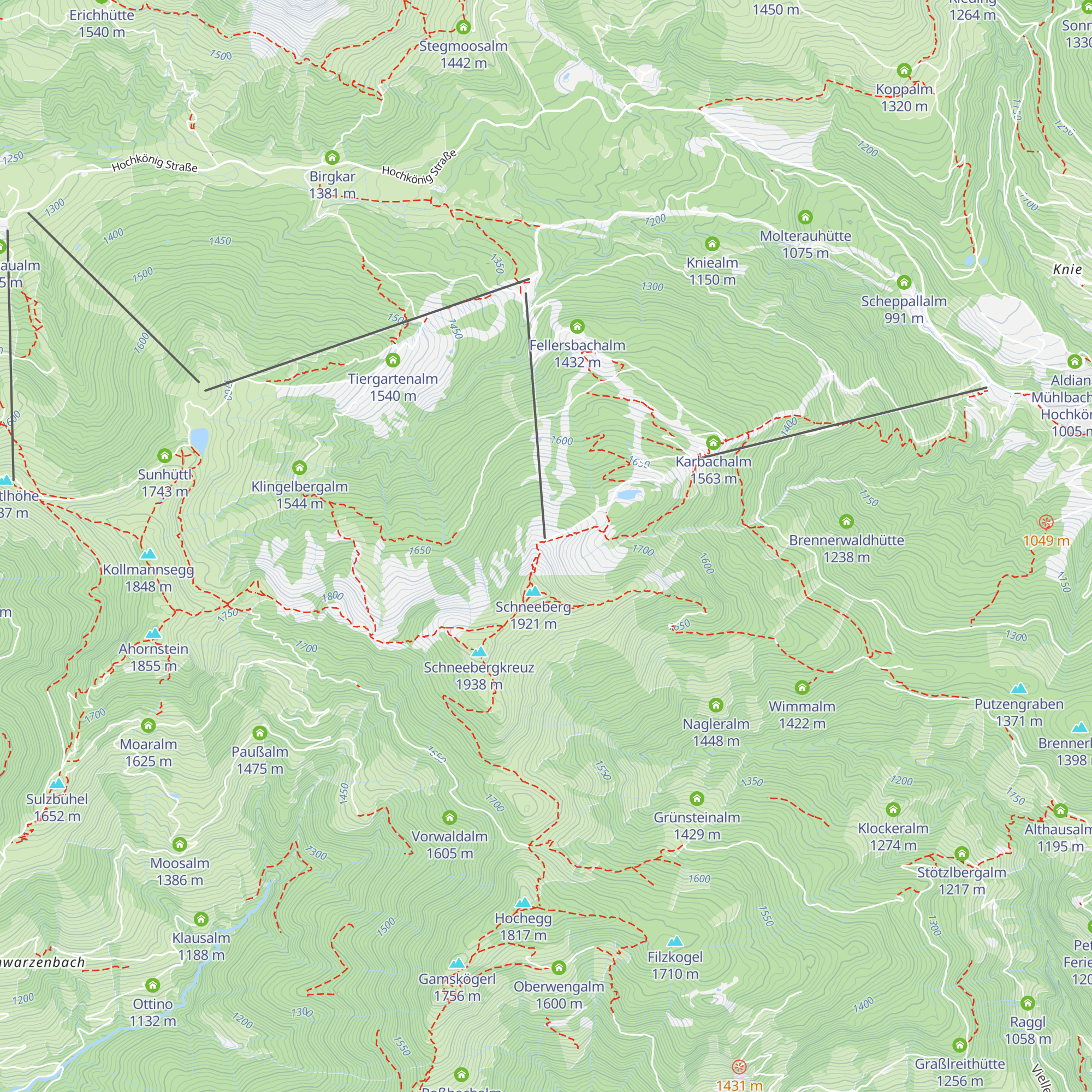 Container Shelter map
