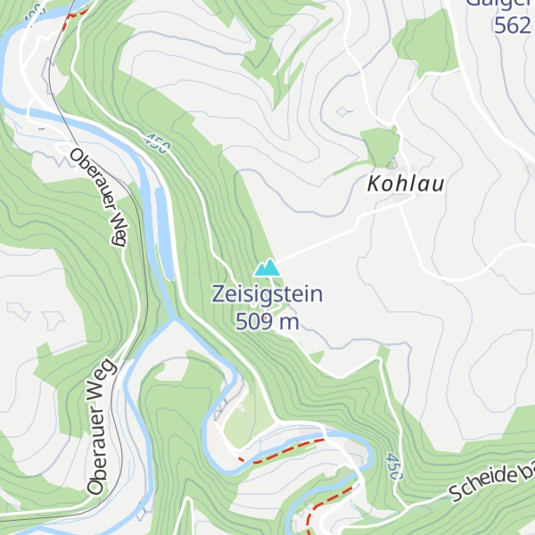Map of Zeisigstein