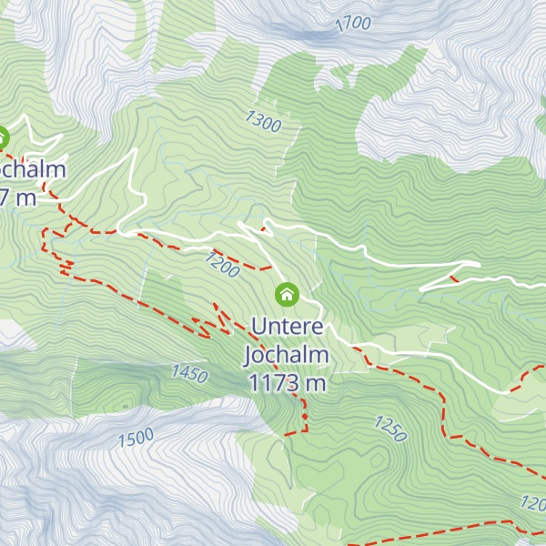 Map of Unterjochalm