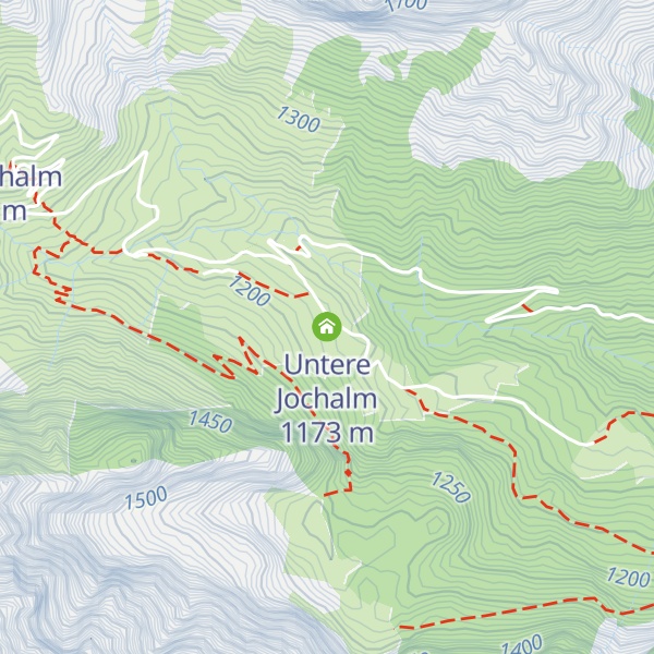Map of Untere Jochalm