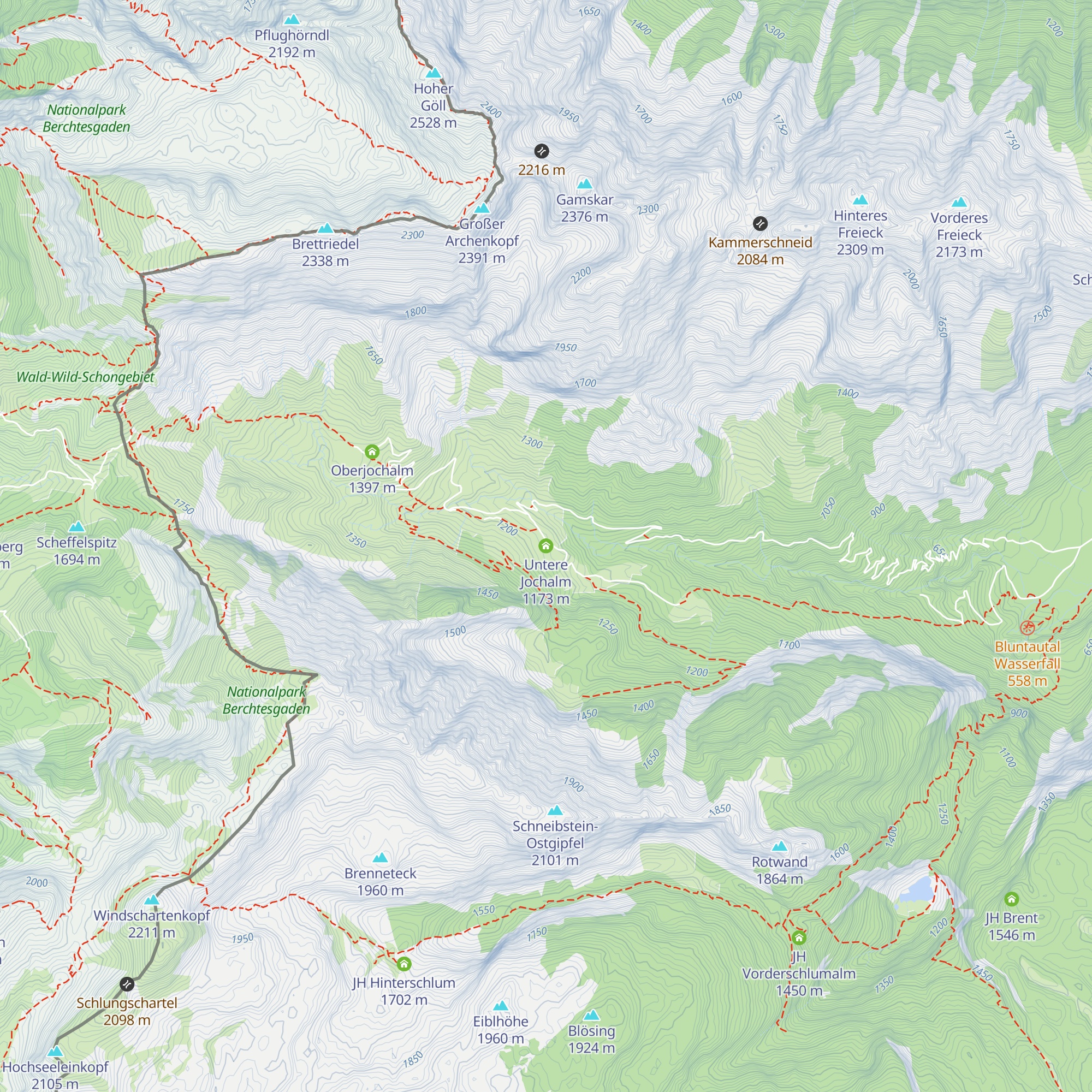 Untere Jochalm map